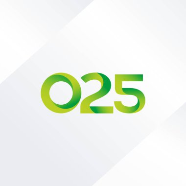 harf ve rakam O25 logosu