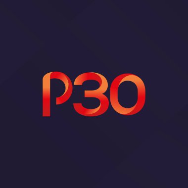 harf ve rakam P30 logosu