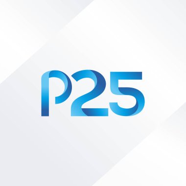 harf ve rakam P25 logosu