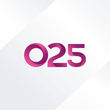 harf ve rakam O25 logosu