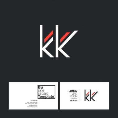 harf logo Kk yuvarlak