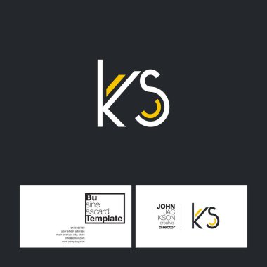 harf logo Ks yuvarlak