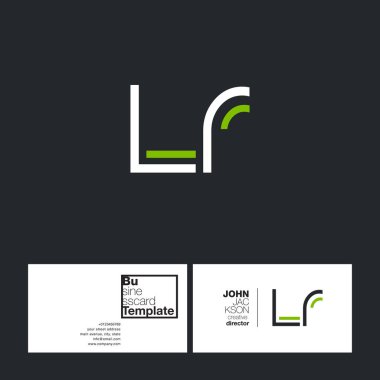 harf logo Lr yuvarlak