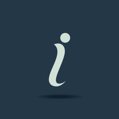 Ben italik mektup Logo 