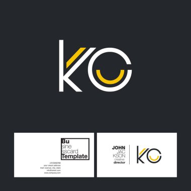 harf logo Kc yuvarlak