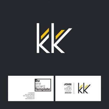 harf logo Kk yuvarlak
