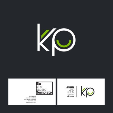 harf logo Kp yuvarlak