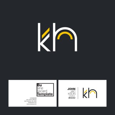 harf logo Kh yuvarlak