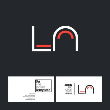 harf logo Ln yuvarlak