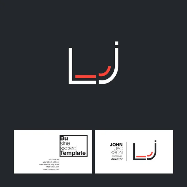 Круглые буквы логотип ЖЖ — стоковый вектор