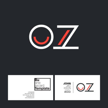 harf logo Oz yuvarlak