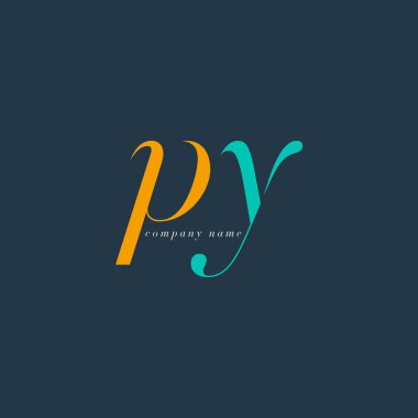 Py italik ortak harf Logo 