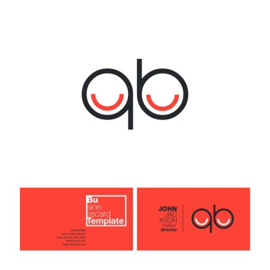 QB harf Logo kartvizit
