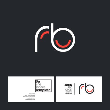 RB harf Logo kartvizit