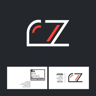 RZ harf Logo kartvizit