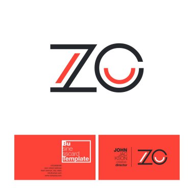 ZC harf Logo kartvizit
