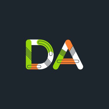 Bağlı Da harf logo