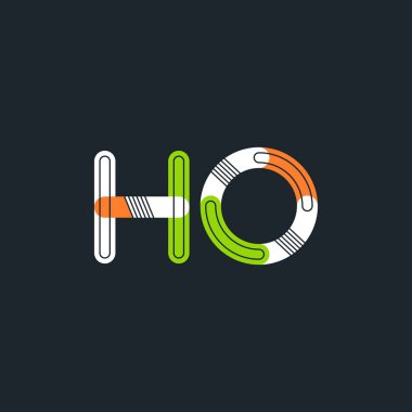Ho bağlı harf logo