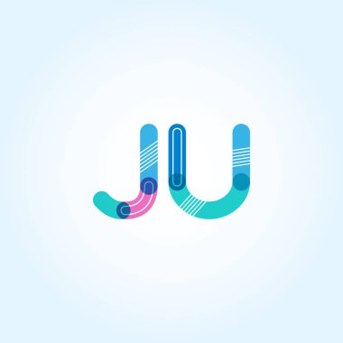 Bağlı Ju harf logo