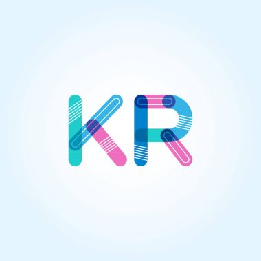 Bağlı Kr harf logo