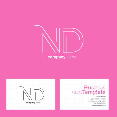 ND harf Logo kartvizit