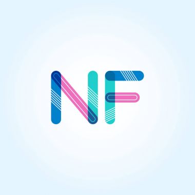 Nf bağlı harf logo