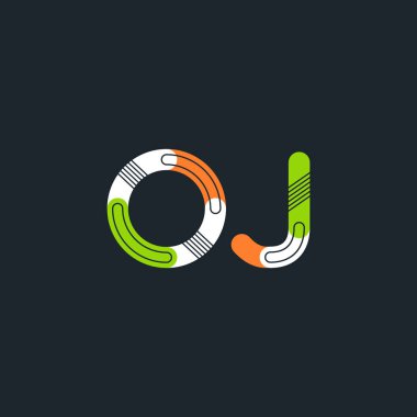 OJ harf logo bağlı