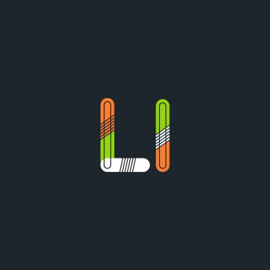 Bağlı Li harf logo