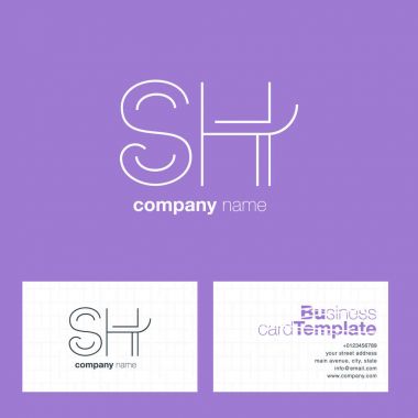 Sh Logo kartvizit mektuplar