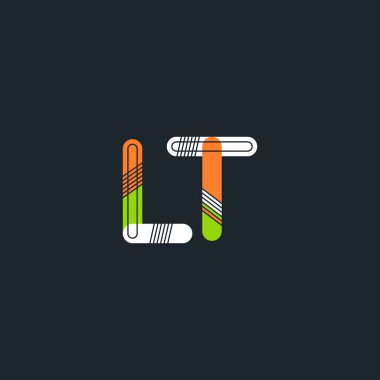 Bağlı Lt harf logo