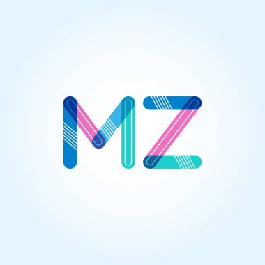 MZ harf logo bağlı