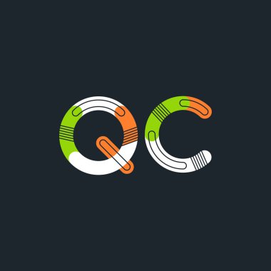 QC harf logo bağlı