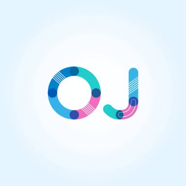 OJ harf logo bağlı
