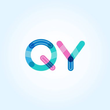 Bağlı Qy harf logo