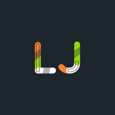 LJ harf logo bağlı