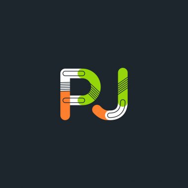 PJ harf logo bağlı