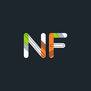 Nf bağlı harf logo