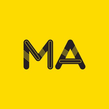 Ma harf logo bağlı