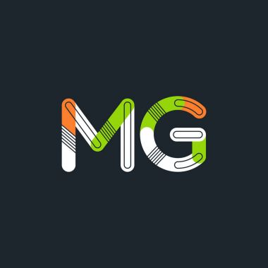 Bağlı Mg harf logo