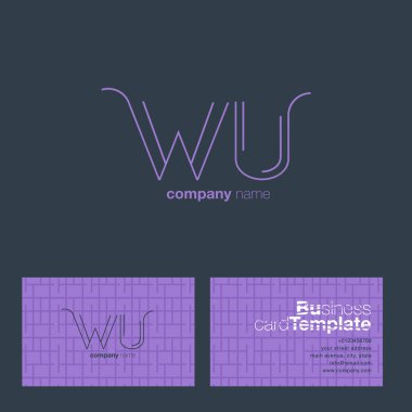 Wu harf Logo kartvizit 