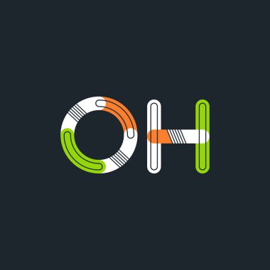 Oh harf logo bağlı