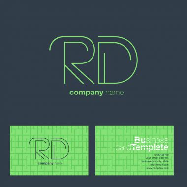 RD harf Logo kartvizit