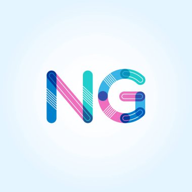NG harf logo bağlı