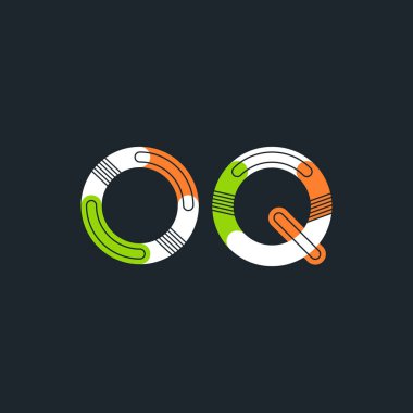 Oq harf logo bağlı