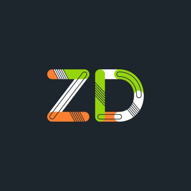 ZD harf Logo kartvizit