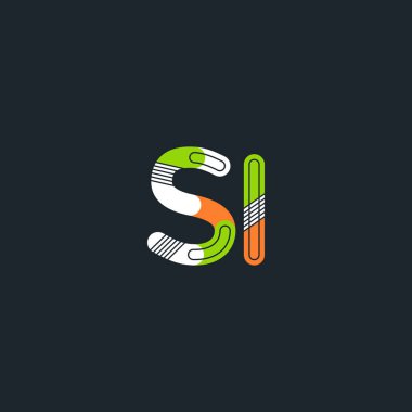 Bağlı Si harf logo
