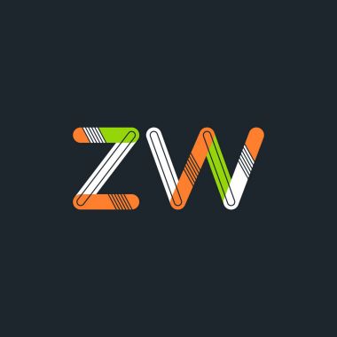 ZW harf Logo kartvizit