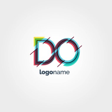 Multicolour harf logo yapmak