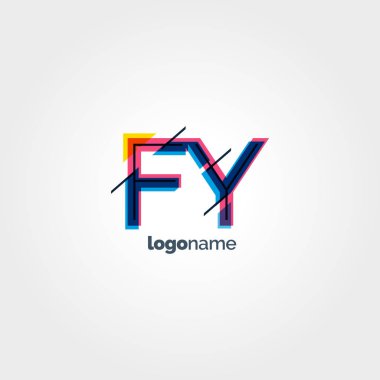 FY multicolour harf logo