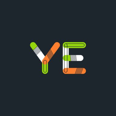 Siz harf logo bağlı